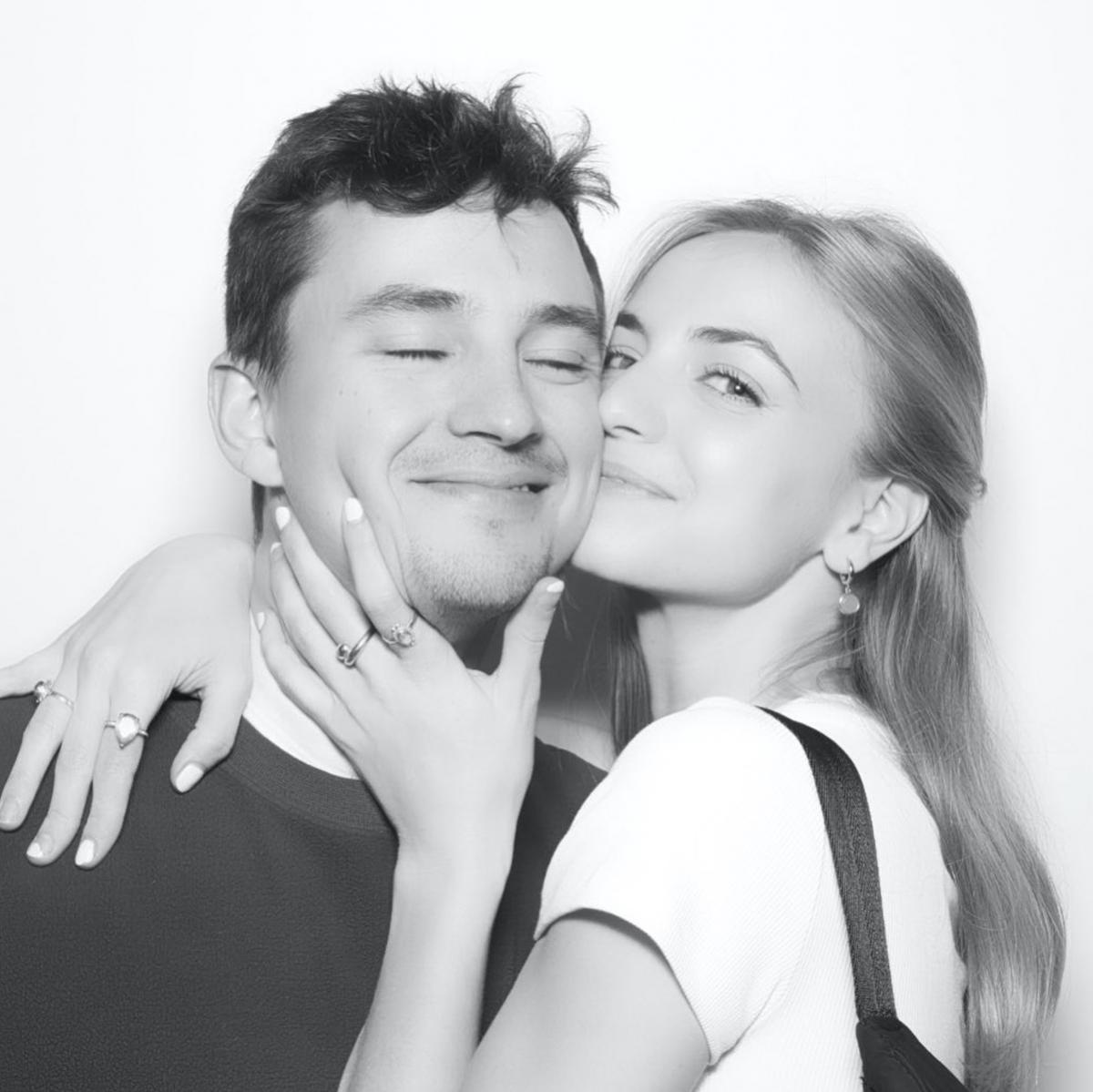 Ludivine Reding et son conjoint