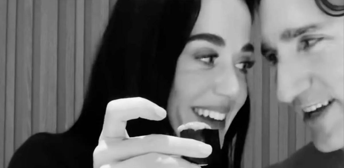 KAty Perry et Justin Trudeau