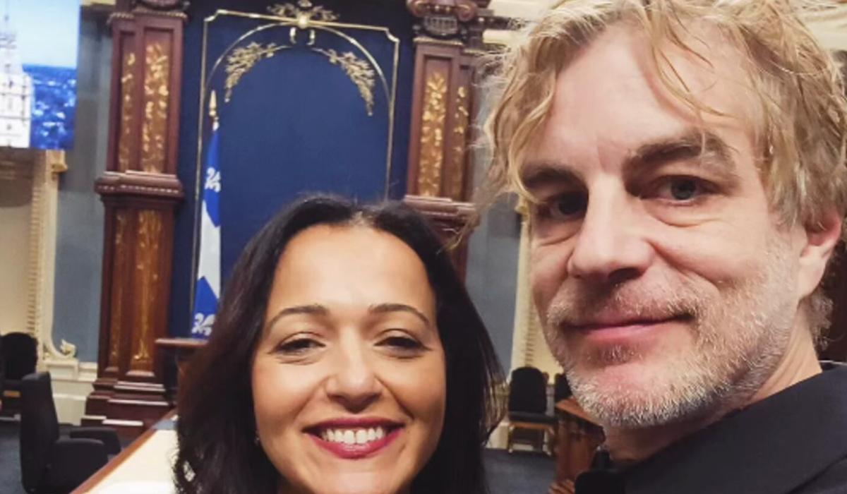 Ruba Ghazal et Hubert Proulx