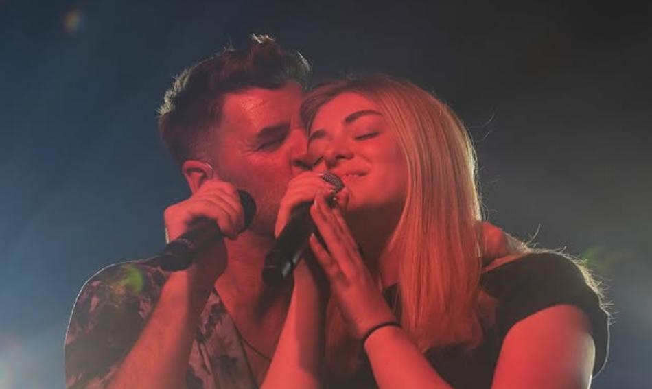 Marc Dupré et sa fille Stella