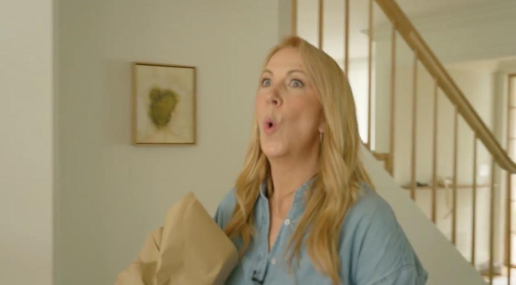 Mélanie Maynard qui voit la cuisine de Marilou de Trois Fois Par Jour
