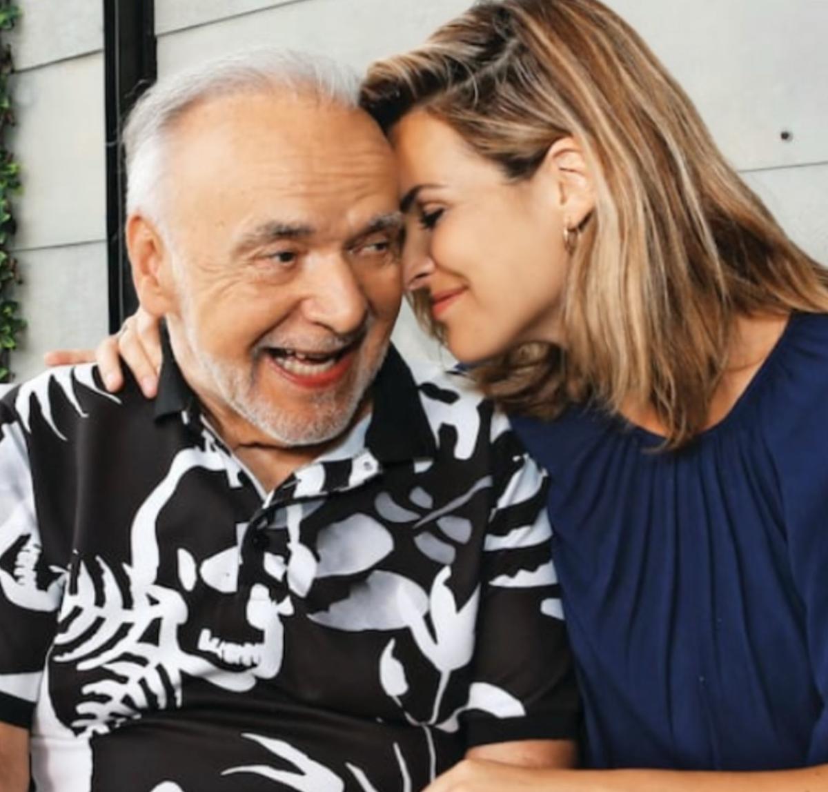 Kim Rusk et son père Patrick Zabé