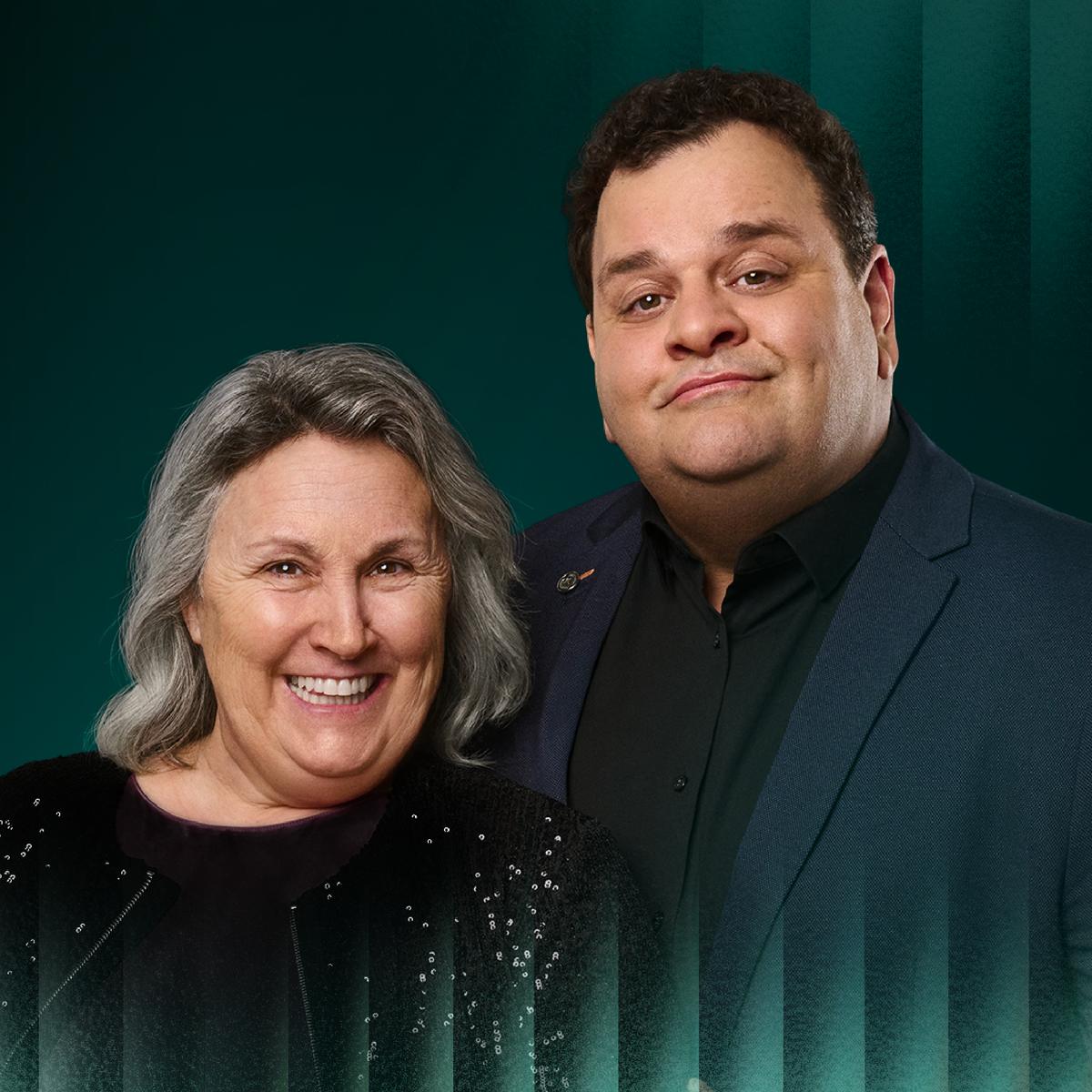 Marthe Laverdière et Philippe Laprise