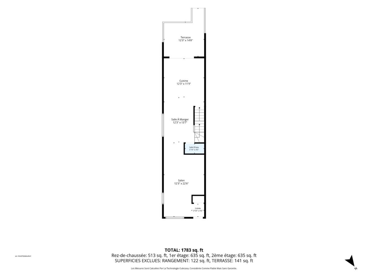 Plan du rez-de-chaussée