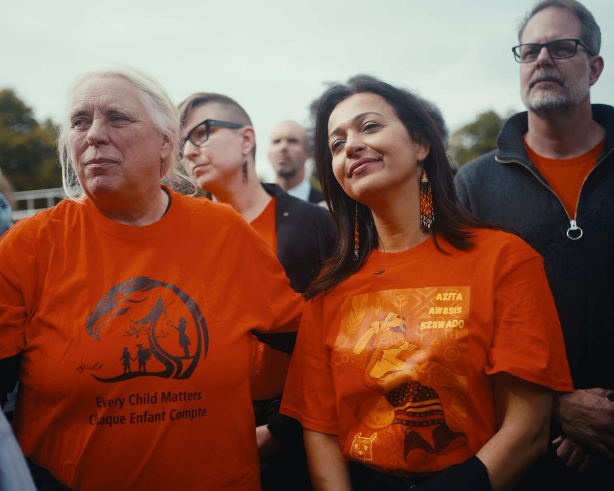 Manon Massé et Ruba Ghazal