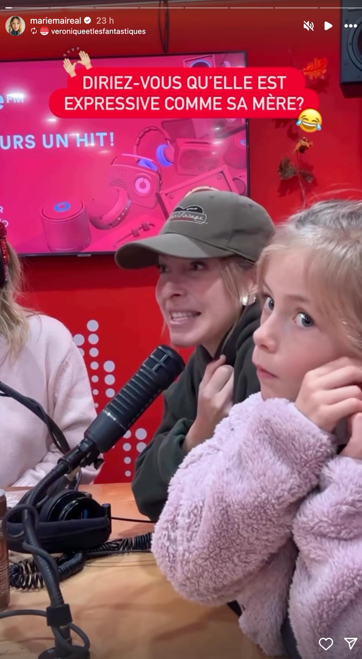 Marie-Mai et sa fille à Véronique et les Fantastiques