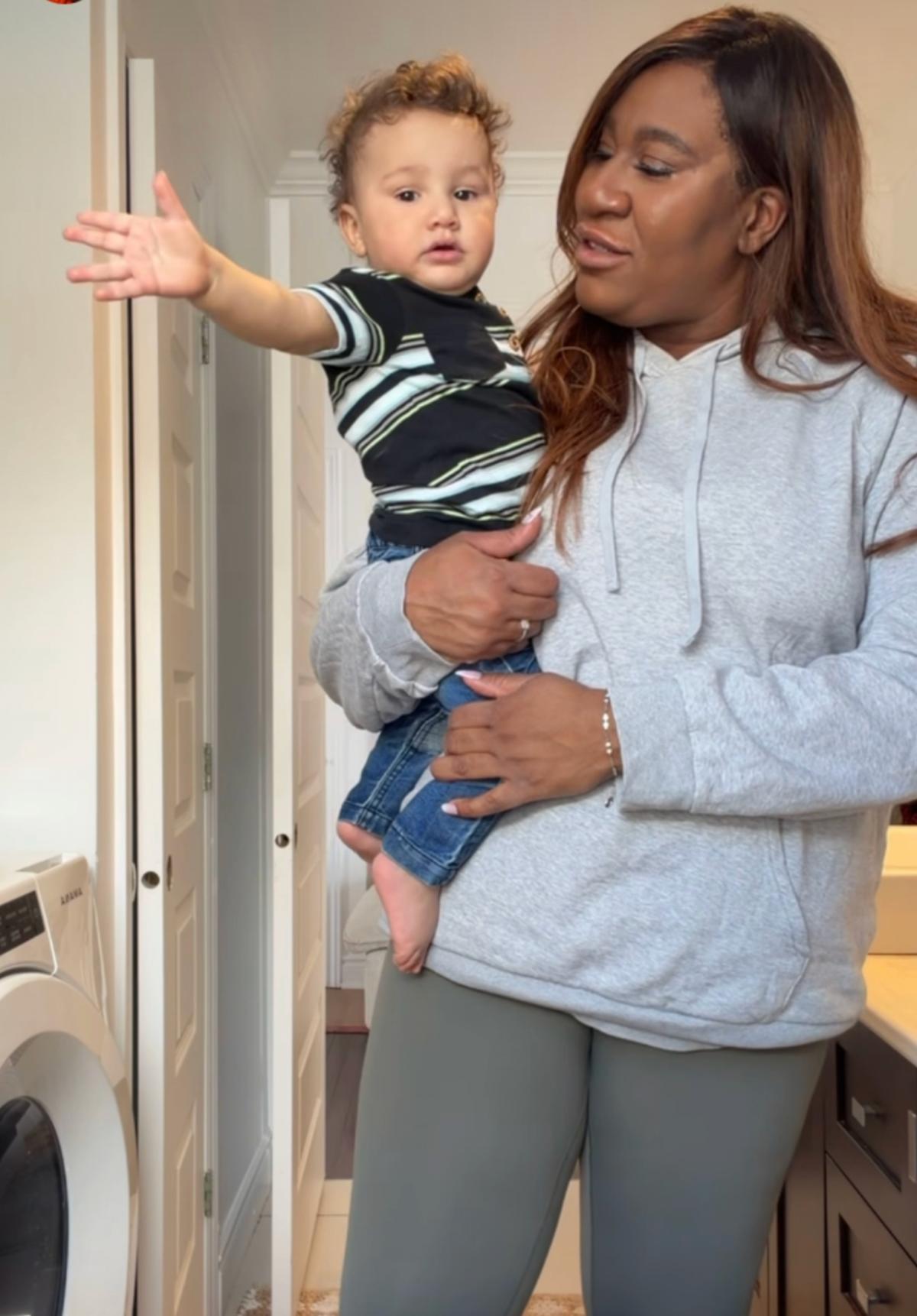 Mélissa Bédard et son fils