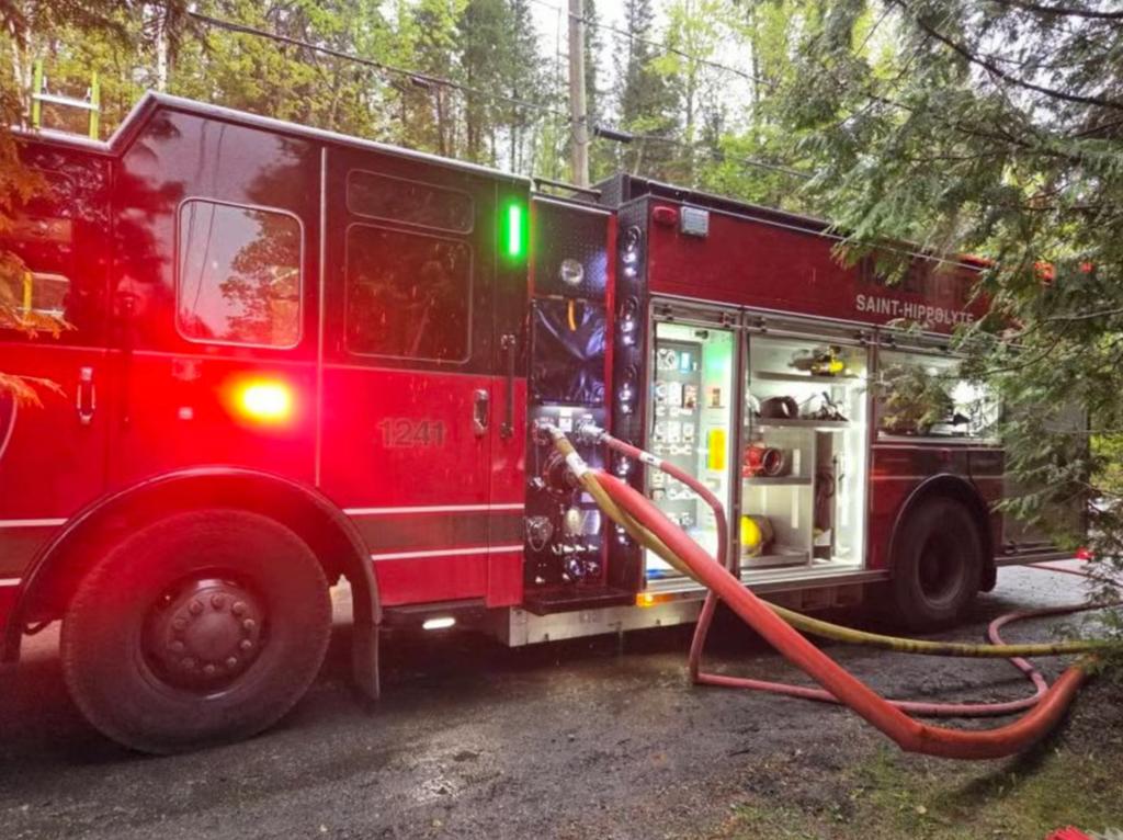 Incendie du chalet de Jean-François Taillon, Catherine Proulx-Lemay et Noémie Yelle