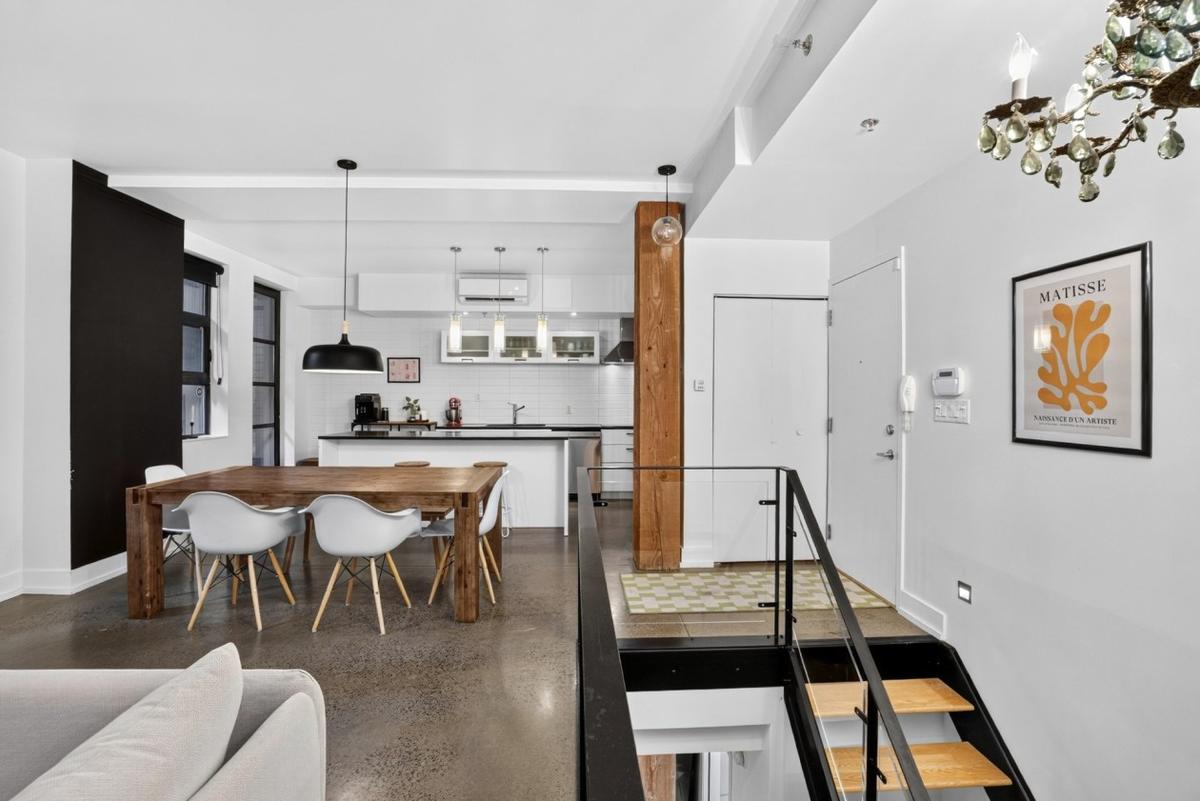 Vue d'ensemble du loft