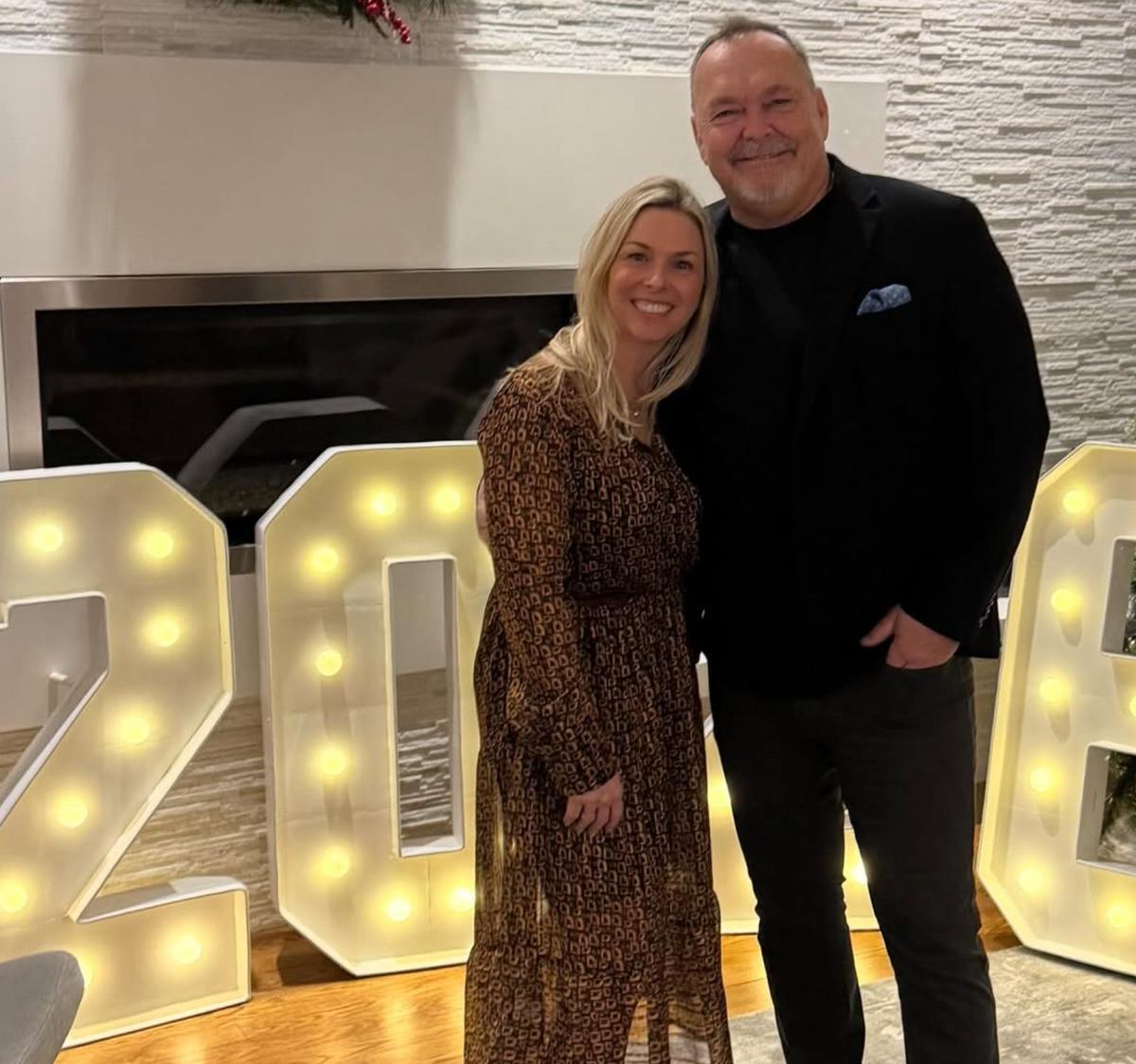 Jean-Michel Anctil et son amoureuse Mélodie Charest