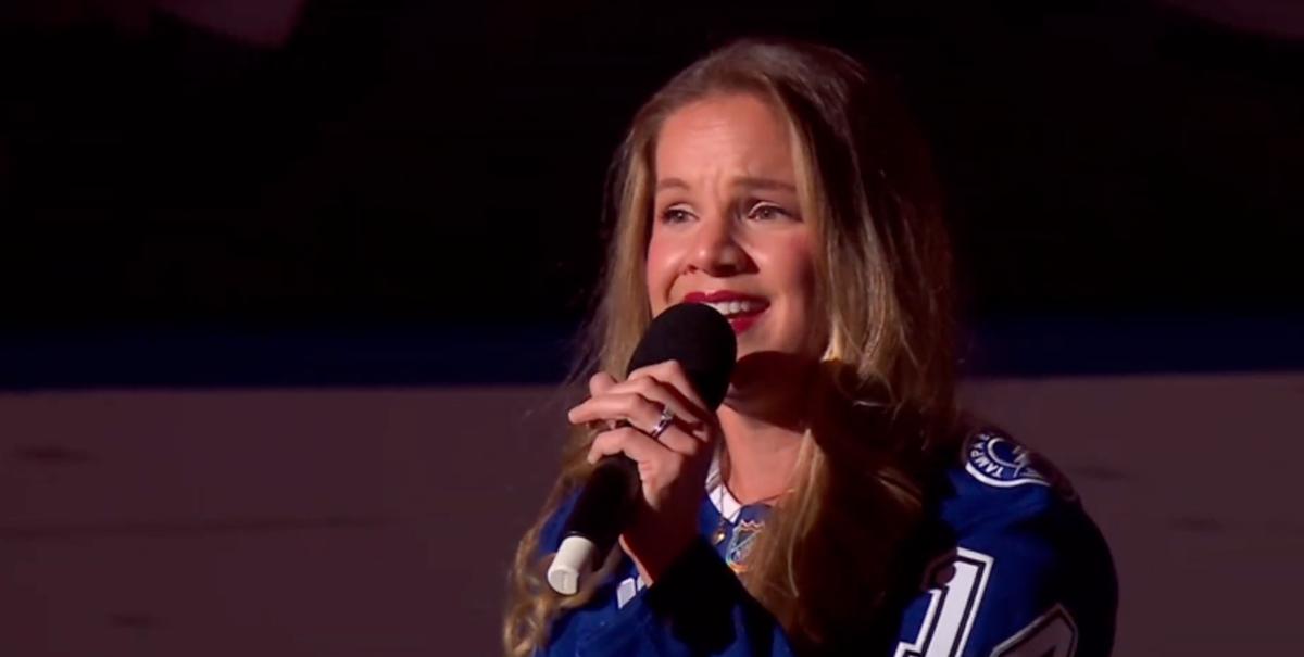 A Canadian anthem rendition at Tampa Bay sparked massive backlash from ...