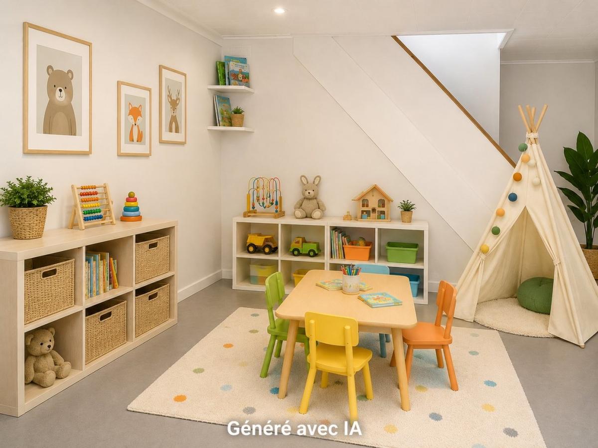 Autre coin de la salle familiale