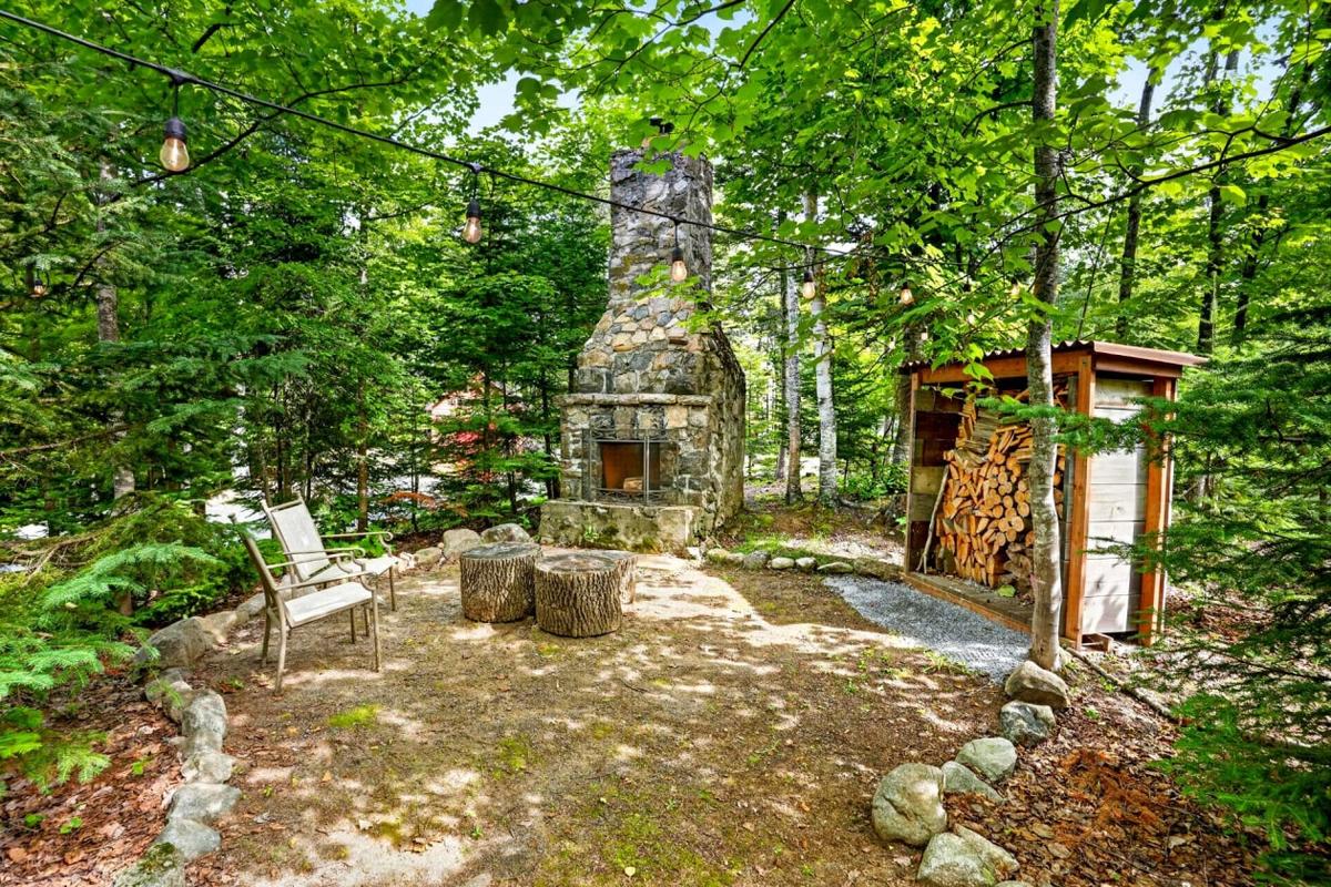 Escalier extérieur menant au terrain