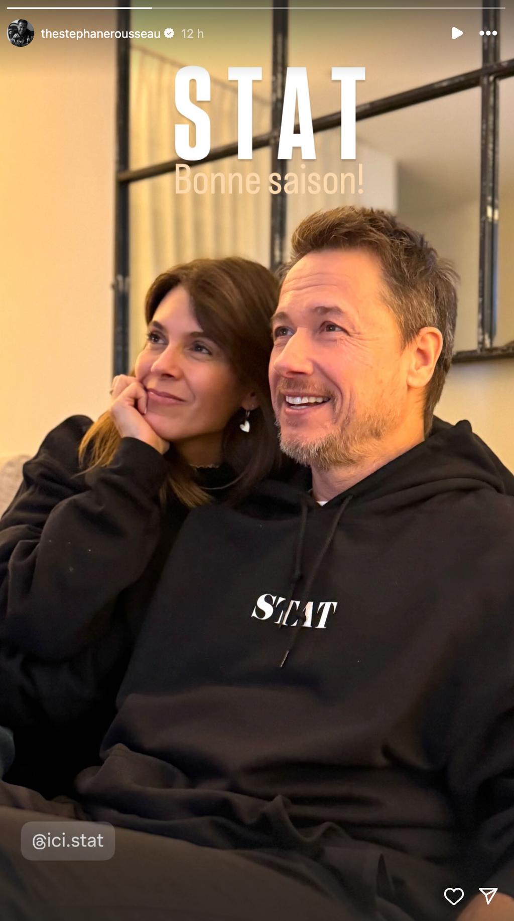 Julie Perreault et Stéphane Rousseau