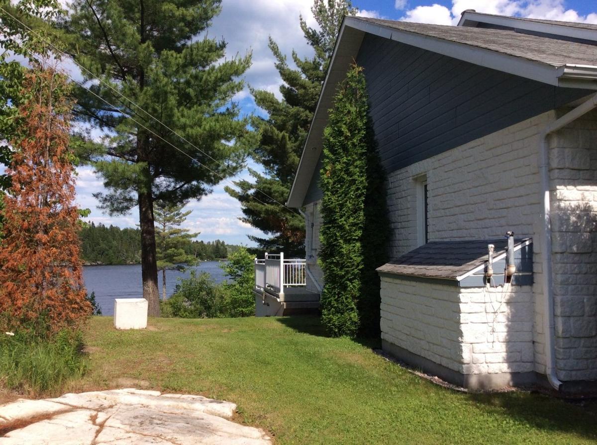 Propriété vue du lac