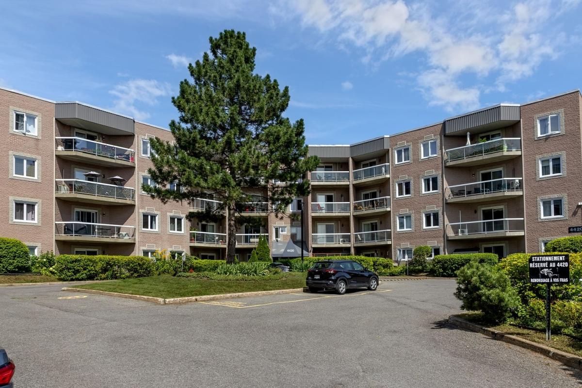 Façade de l'immeuble dans le secteur des Jésuites