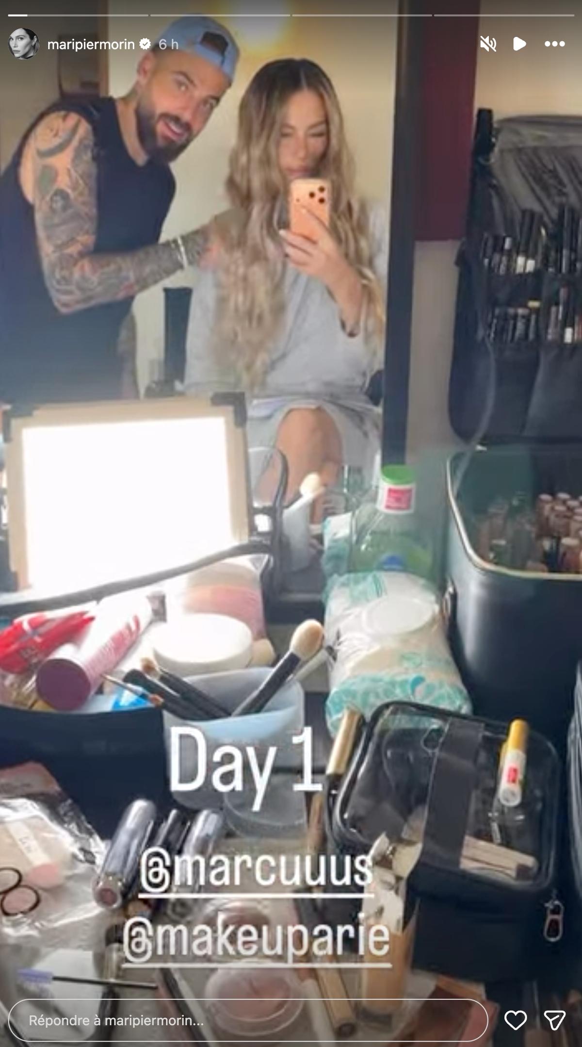 Maripier Morin change de look pour les tournages d'OD Tentations au soleil