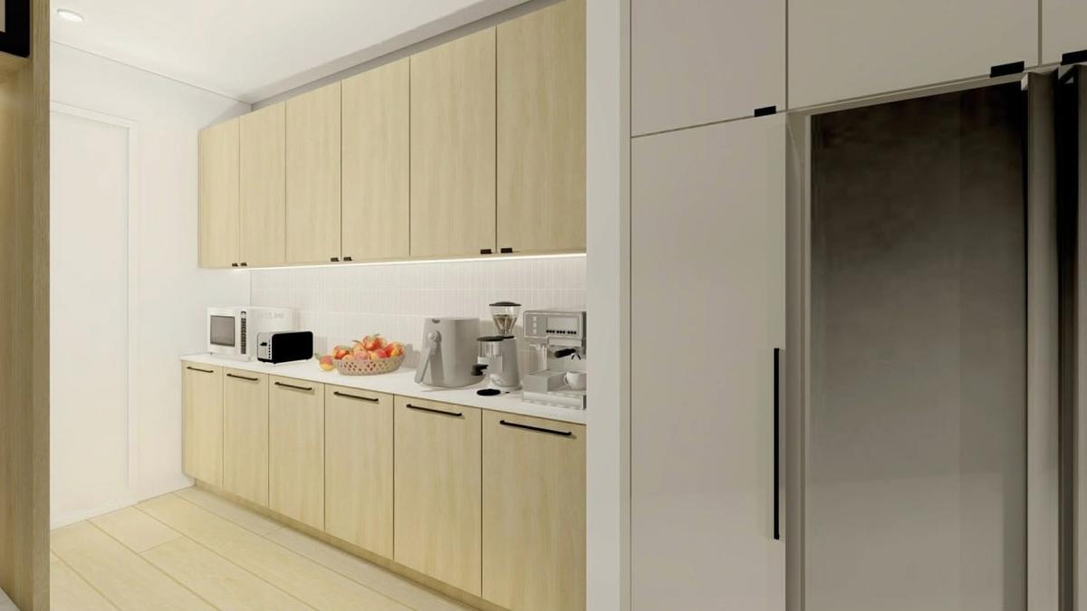 Vue sur la cuisine