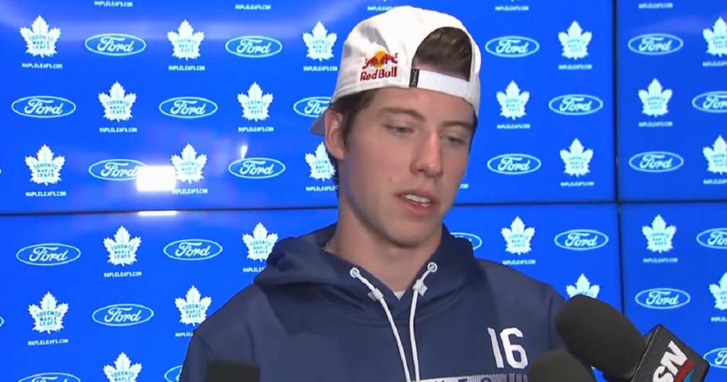 Mitch Marner. Screenshot