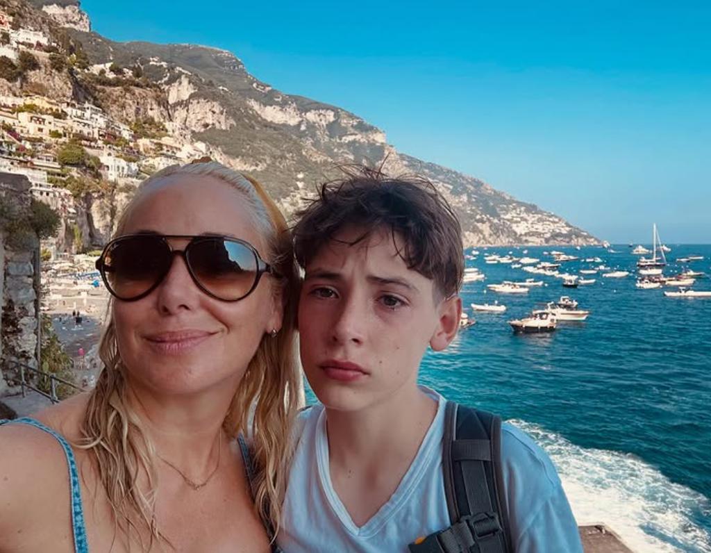 Mariloup Wolfe et son fils
