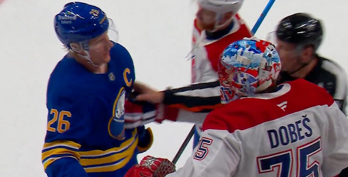 Rasmus Dahlin et Jakub DObes