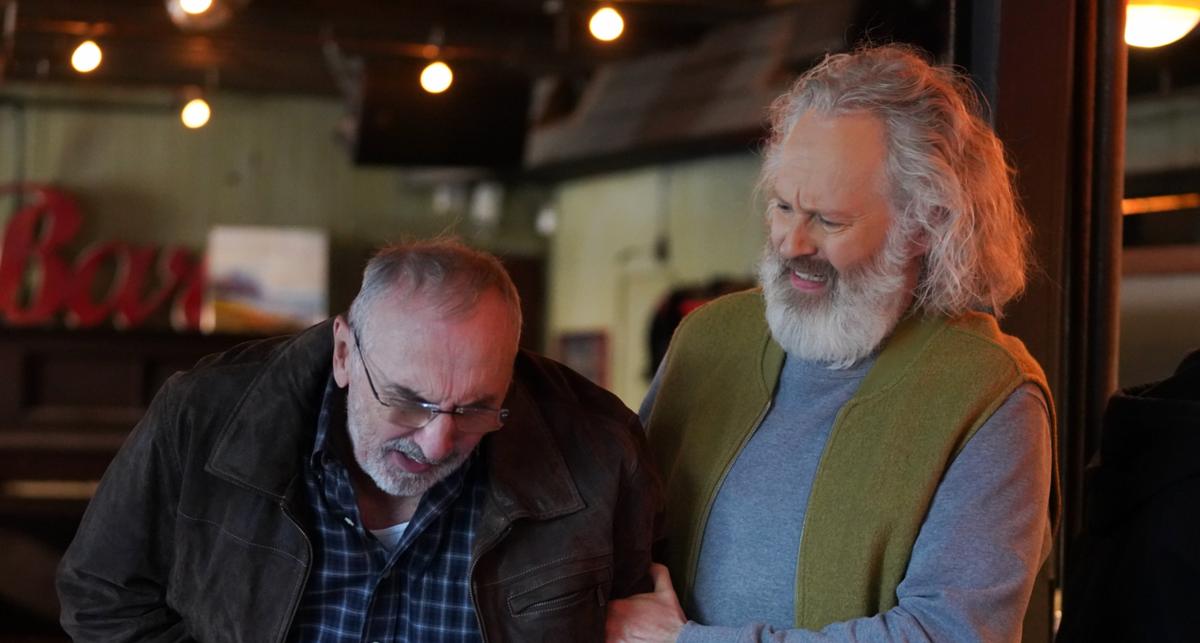 Gaston Lepage et François Bellefeuille dans Temps de chien