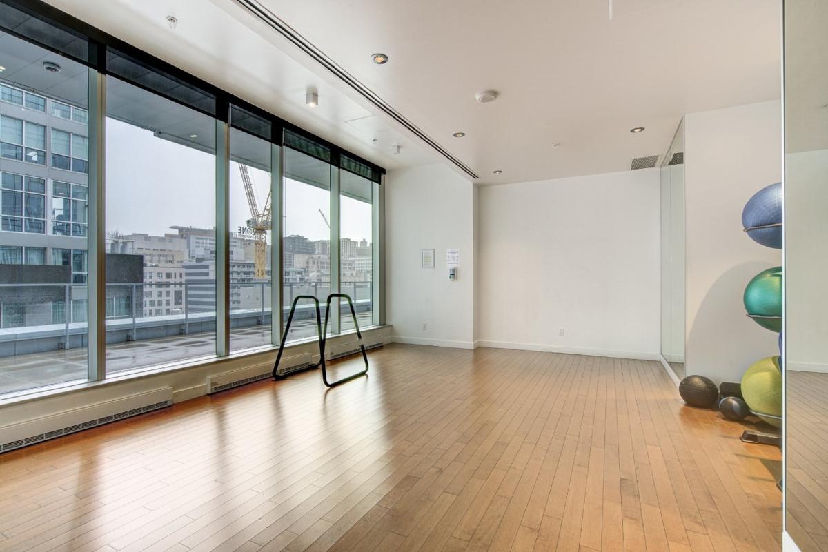 Salle d'exercice de l'immeuble