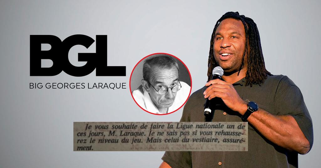 Georges Laraque et Pierre Foglia