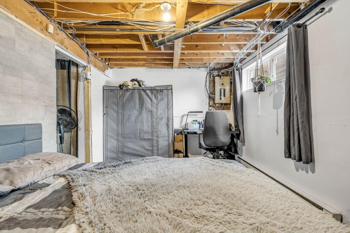 Détail de la chambre du sous-sol