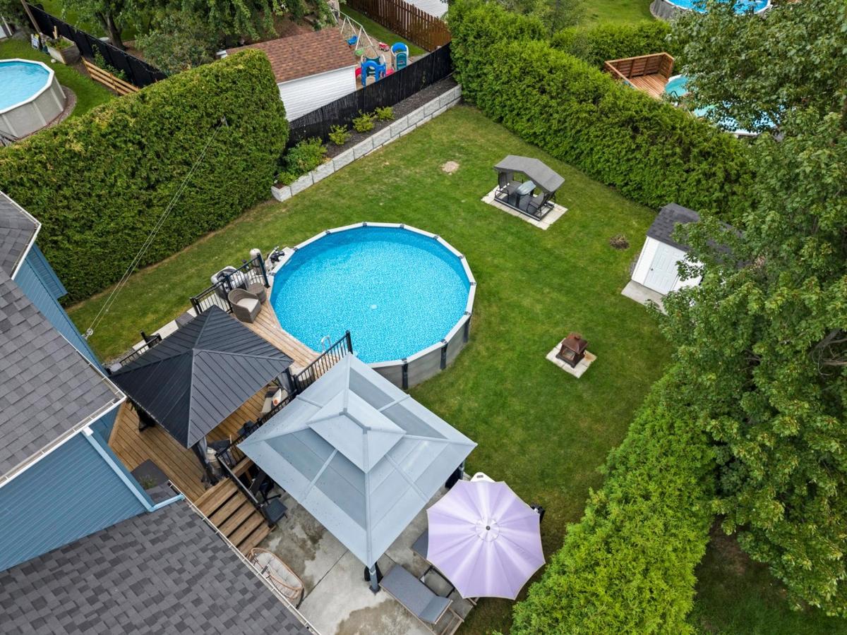 Détail de la piscine