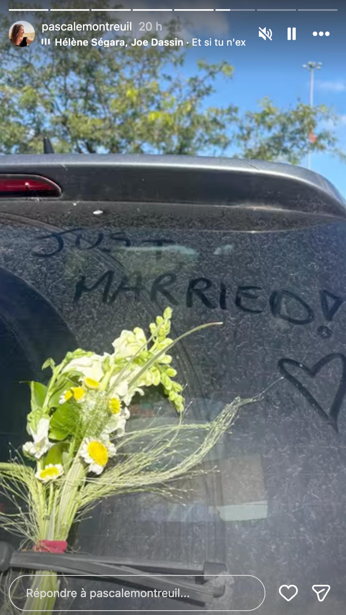 Pascale Montreuil partage les premières images de son mariage avec Normand D'Amour