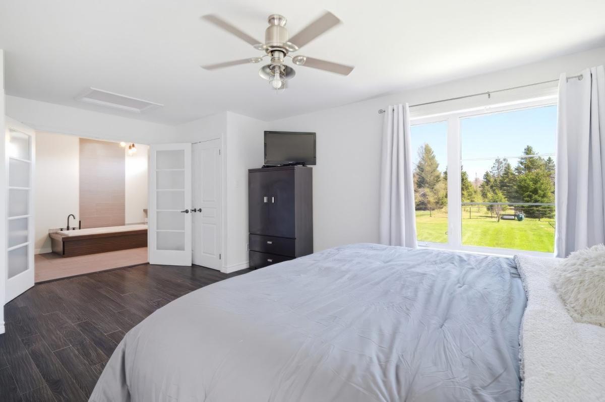 Détail de la chambre principale