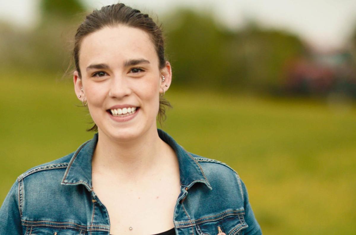 Sabrina Boivin de l'Amour est dans le pré