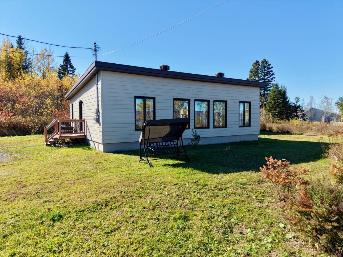 Façade de la maison de plain-pied