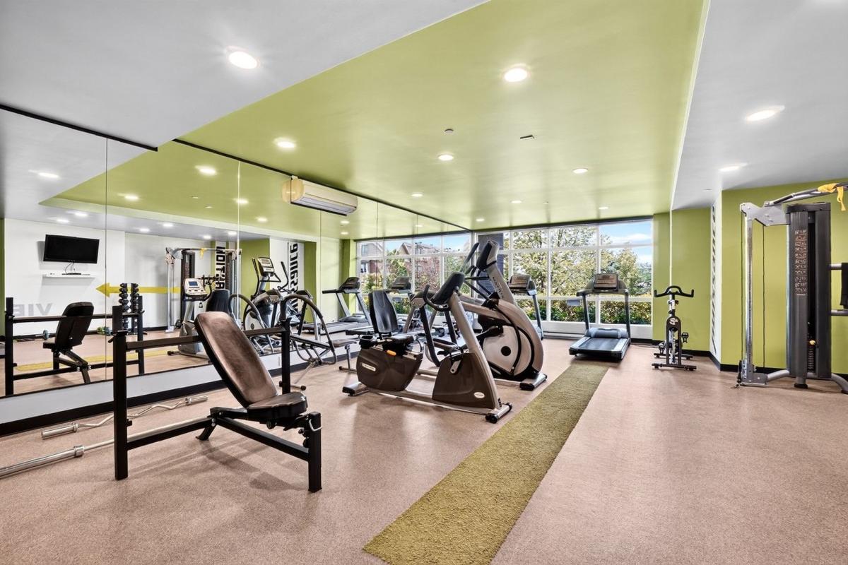 Salle d'exercice de l'immeuble