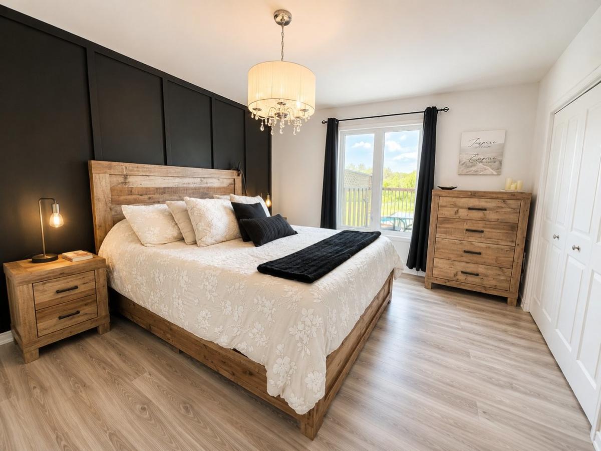 Chambre principale spacieuse