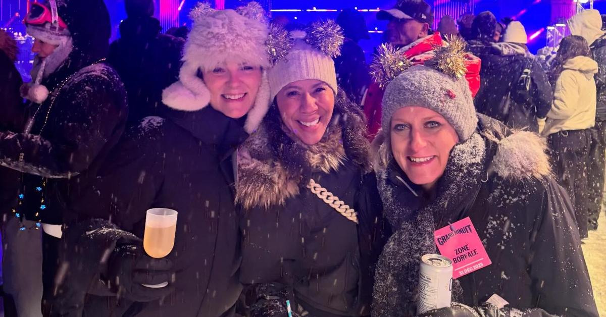 Isabelle Racicot avec des amis