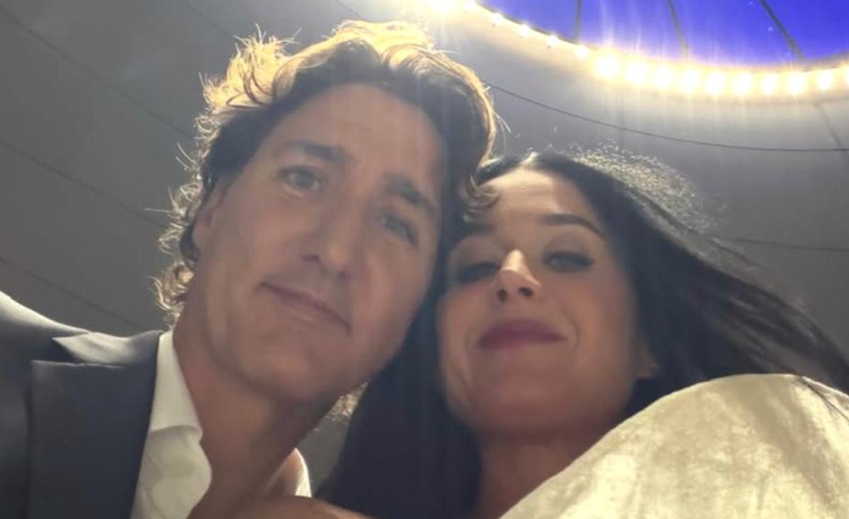 Justin Trudeau et Katy Perry