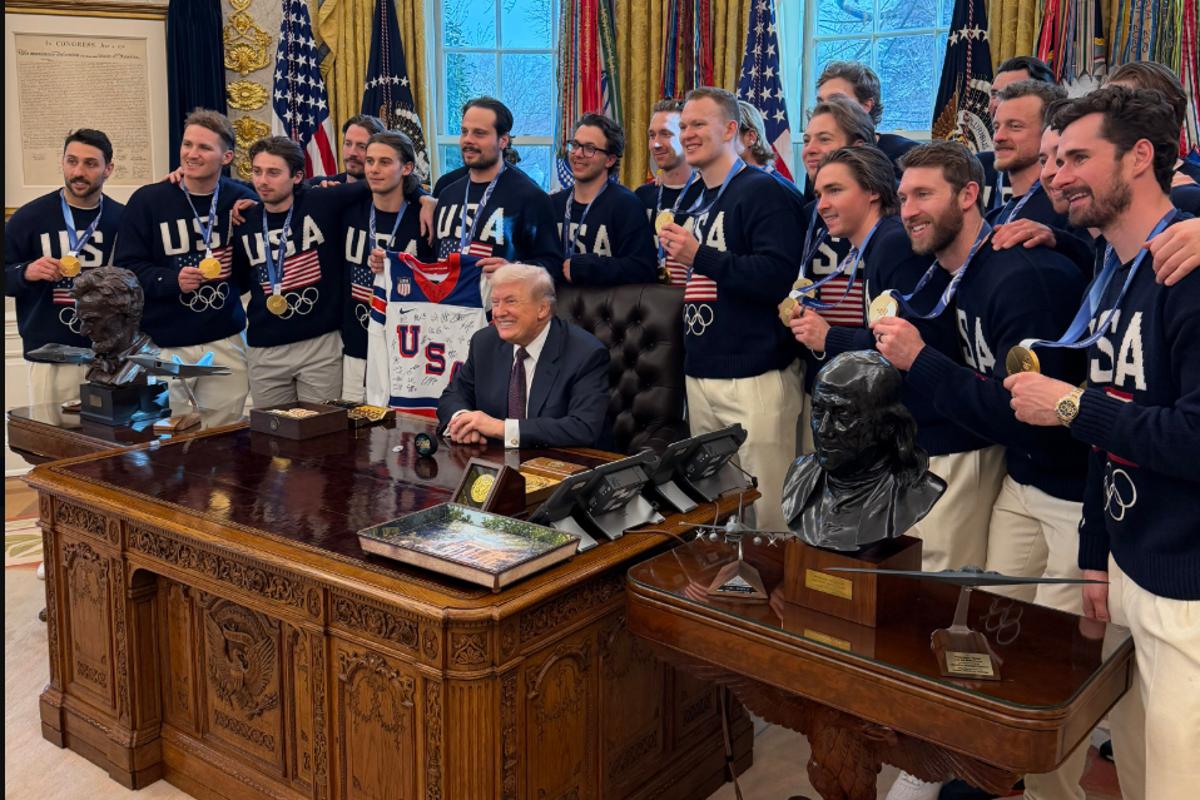 Team USA at the White house