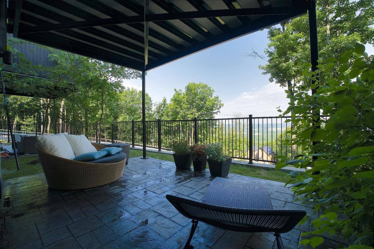 Vue depuis la terrasse