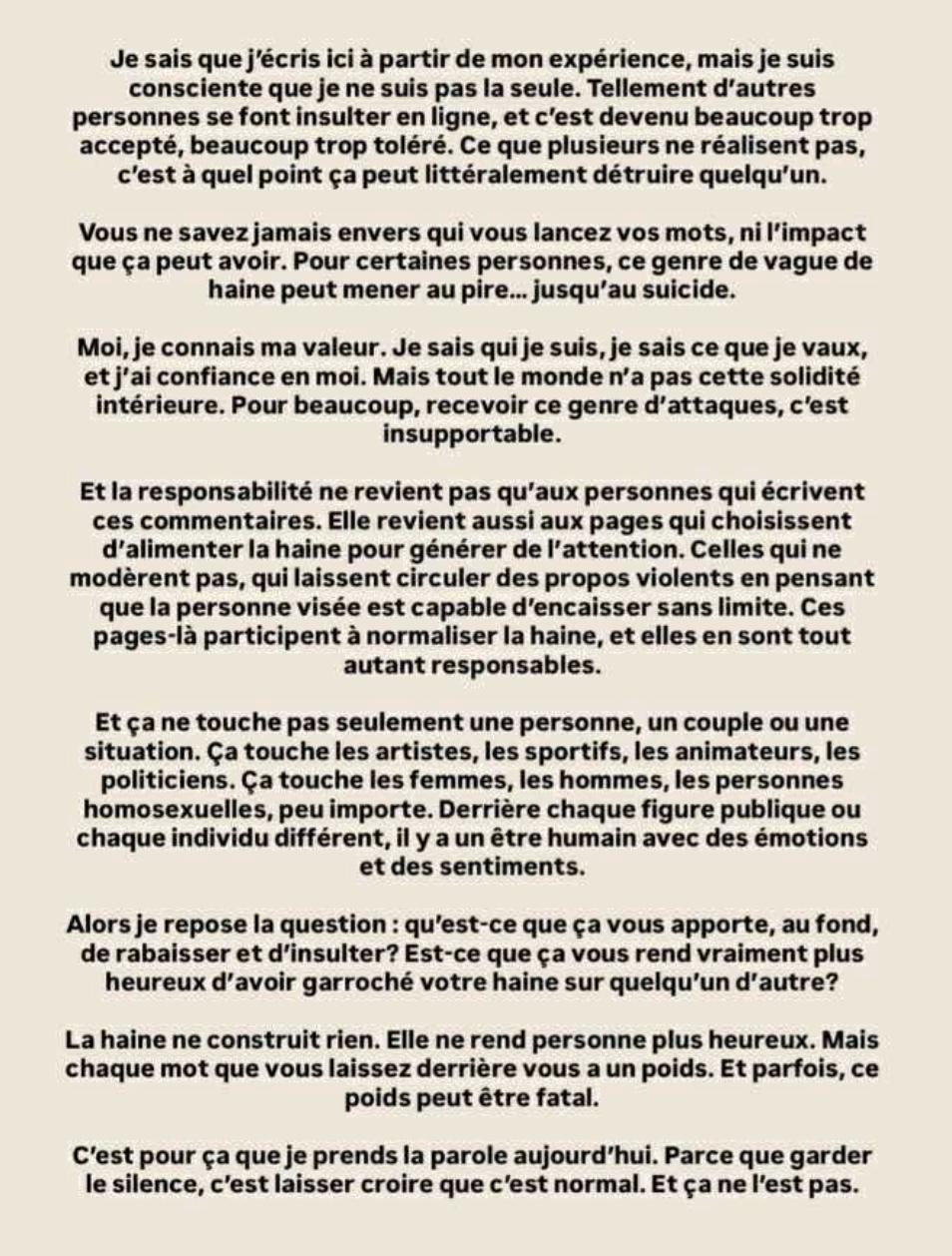 Texte de Virginie Bruneau
