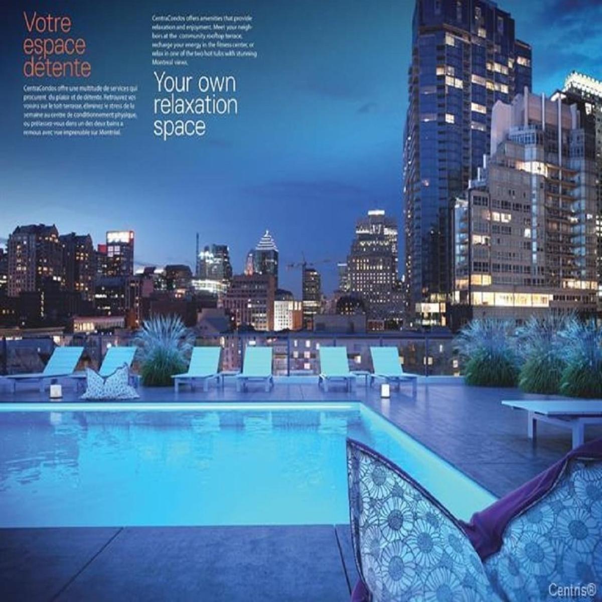 Piscine de l'immeuble