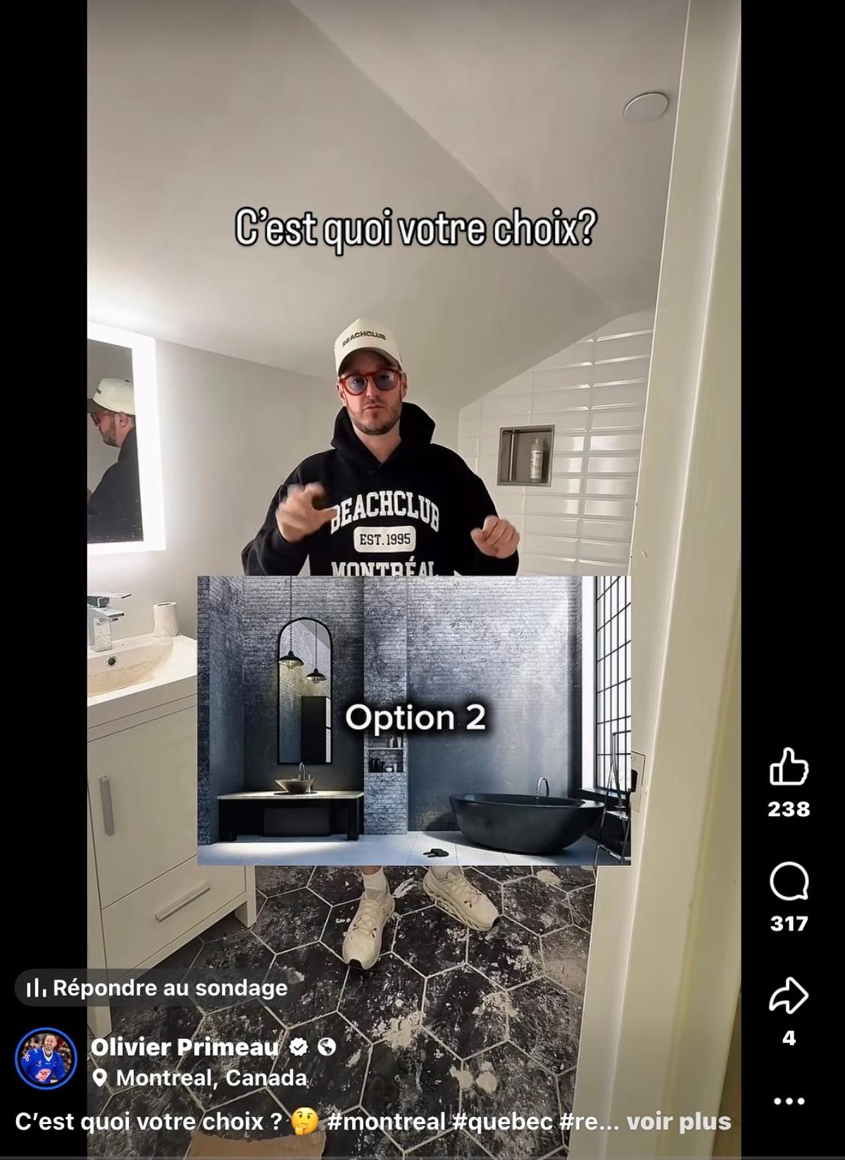 Olivier Primeau option 2 salle de bain