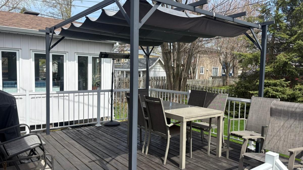 La terrasse en été