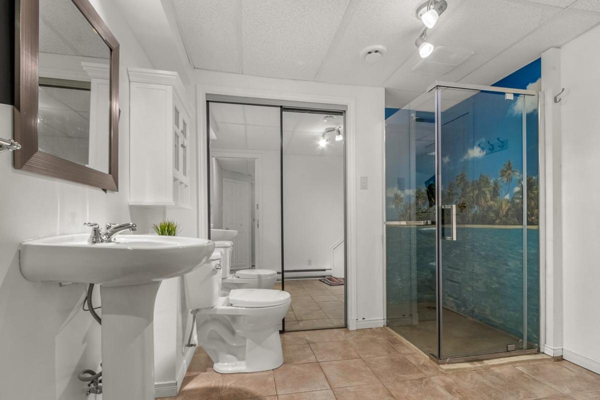 Salle de bain du sous-sol