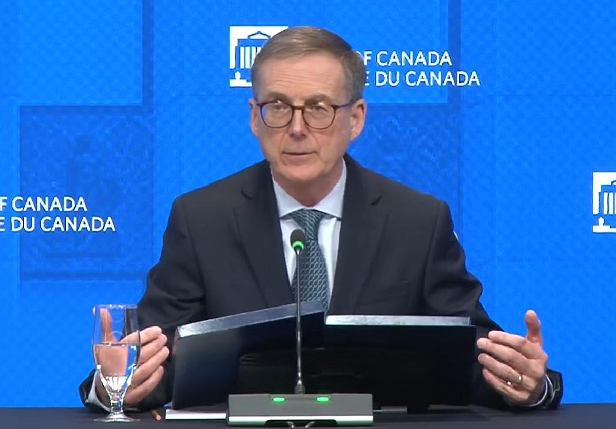 Capture vidéo YouTube - Banque du Canada, Tiff Macklem