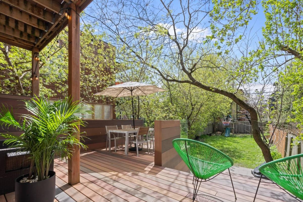 Terrasse et balcon arrière