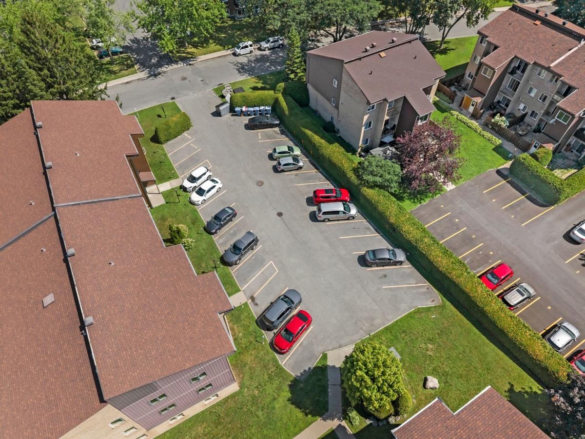 Panorama aérien du quartier