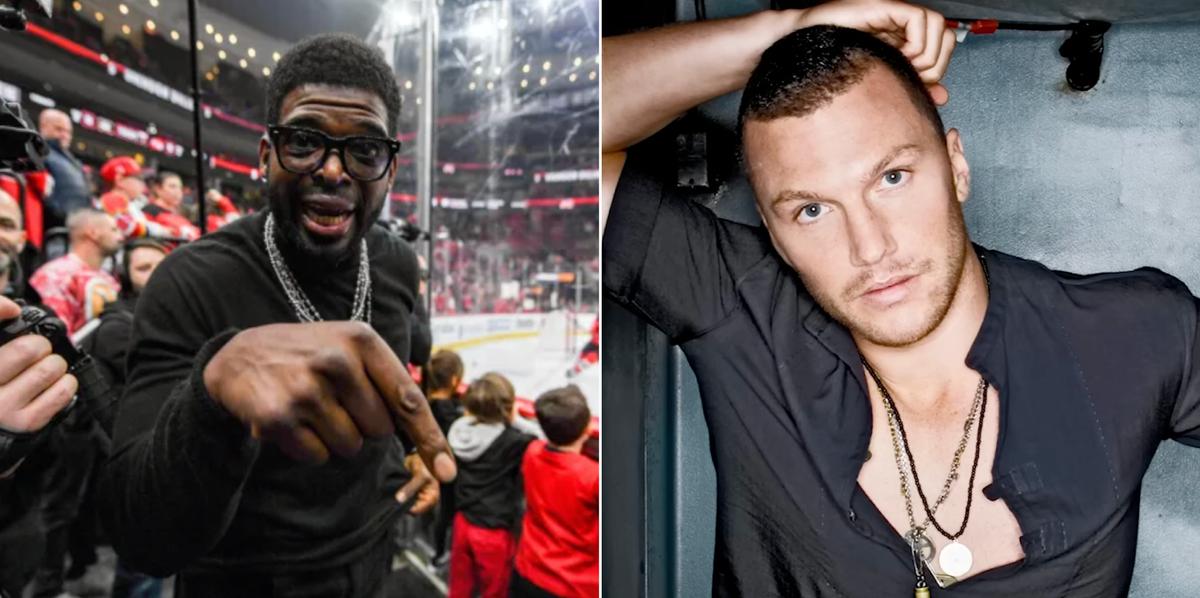 P.K Subban et Sean Avery