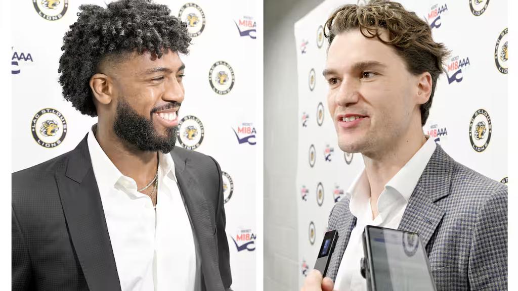 Anthony Duclair et Jonathan Drouin